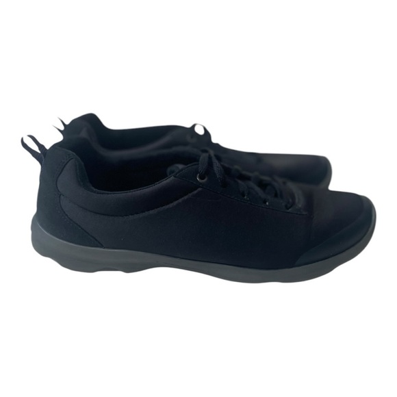 Crocs Women’s Busy Day Black Stretch Lace Up Shoes - Picture 4 of 9